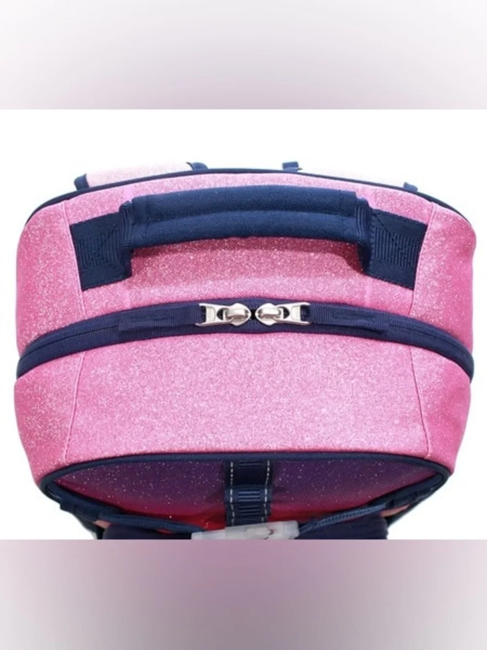 Pottery Barn Kids Pink Purple Ombre Glitter Backpack